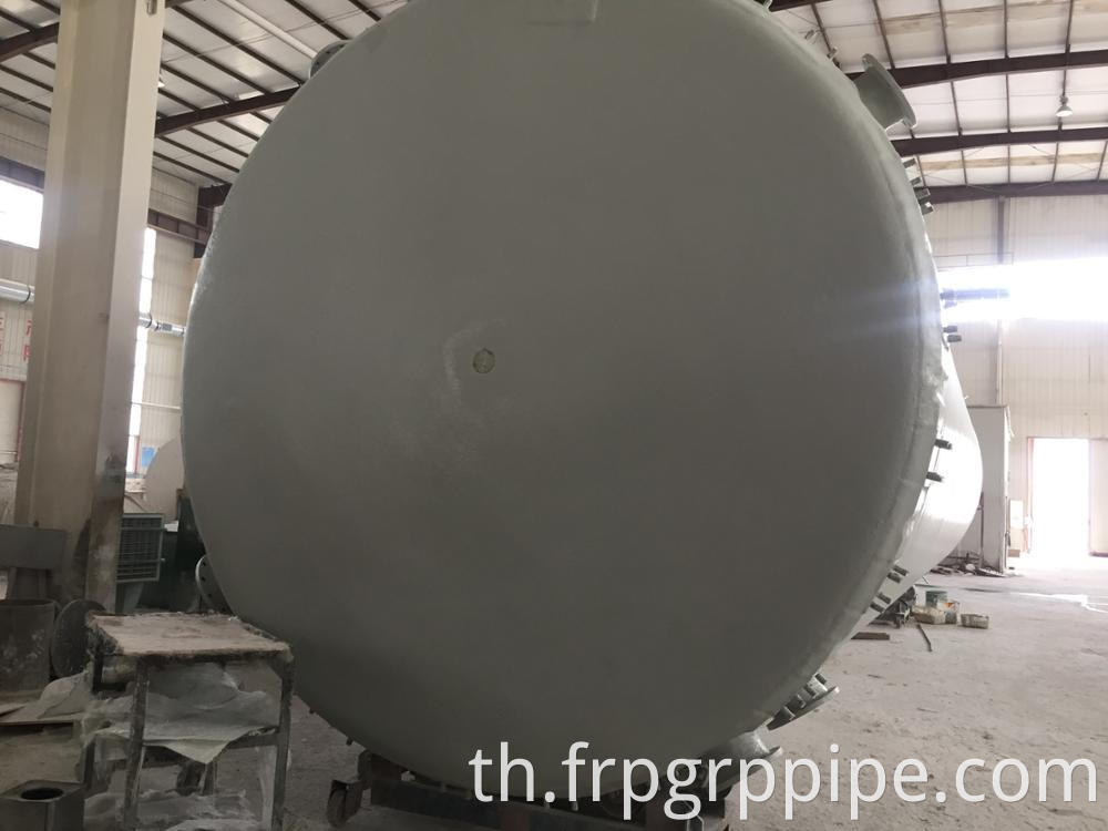 เครื่องขดลวดแนวนอน FRP Tank สายการผลิต FRP ไฟเบอร์กลาส GRP Fiber Tank Making Machine